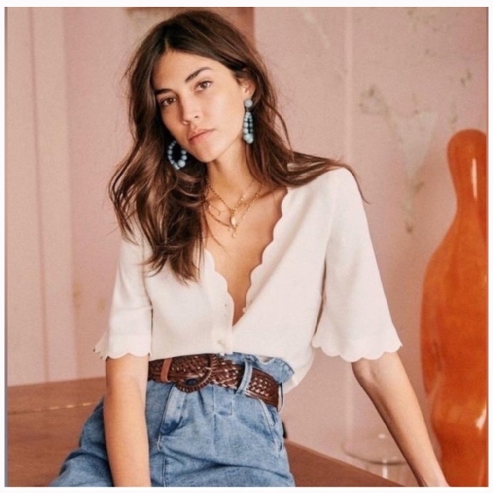 Sezane Antika Blouse FR 36